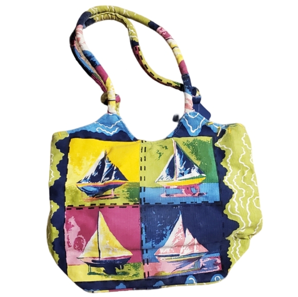 Canvas Tote Beach Bag - Picture 2 of 5